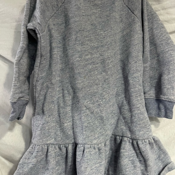 Blue/Grey sweatshirt dress - Picture 3 of 3